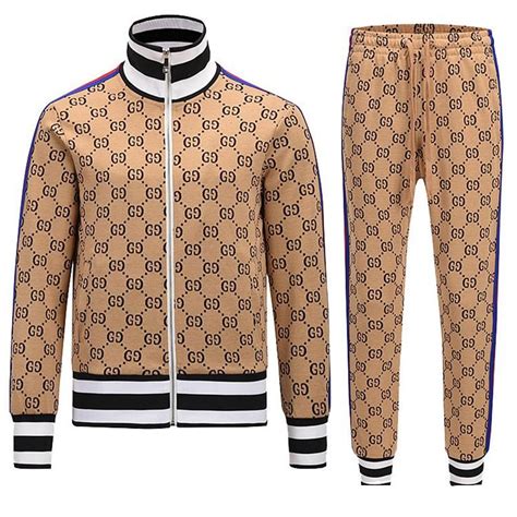 men's gucci tracksuit sale|Gucci jogging suits for men.